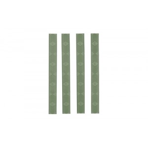 ERGO WEDGELOK MLOK RL CVR 4PK OD GRN