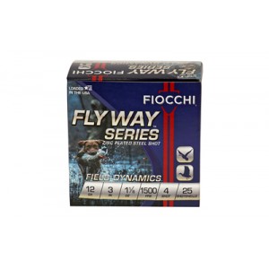 FIOCCHI 12GA #4 FLYWAY STEEL 25/250