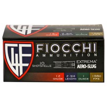 FIOCCHI 12GA AERO SLUG HV 10/250