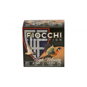 FIOCCHI 20GA #7.5 HV LD HUNT 25/250