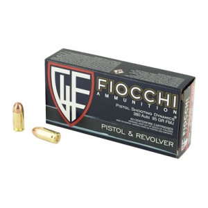 FIOCCHI 380ACP 95GR FMJ 50/1000