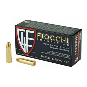 FIOCCHI 38SPL 130GR FMJ 50/1000