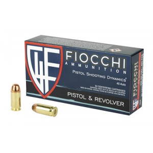 FIOCCHI 45ACP 230GR FMJ 50/500