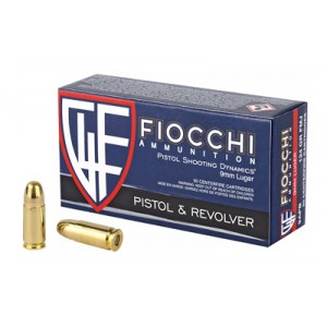 FIOCCHI 9MM 124GR FMJ 50/1000