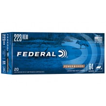 FED PWRSHK 223REM 64 GR SP 20/200