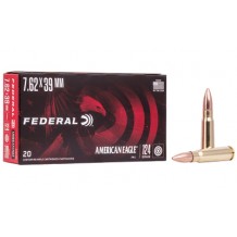 FED AM EAGLE 762X39 124GR FMJ 20/500