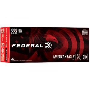 FED AM EAGLE 223 REM 50GR JHP 20/500