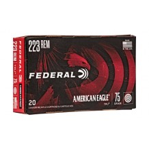 FED AM EAGLE 223 REM 75GR TMJ 20/500