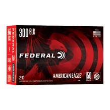 FED AM EAGLE 300BLK 150GR FMJ 20/500