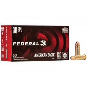 FED AM EAGLE 38SPL 130GR FMJ 50/1000