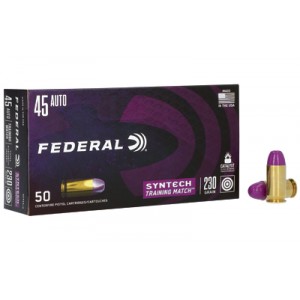 FED SYNTECH 45ACP 230GR TSJ 50/500