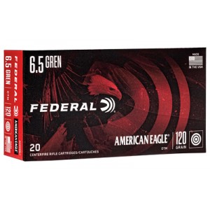 FED AM EAGLE 6.5GRN 120GR OTM 20/200