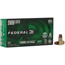 FED AM EAGLE 9MM 70GR LFB 50/500