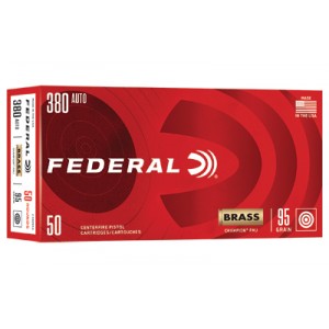 FED CHAMP 380AUTO 95GR FMJ 50/1000