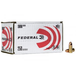 FED CHAMP 9MM 115GR FMJ 250/1000