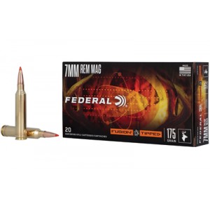 FUSION TIPPED 7MM REM 175GR 20/200