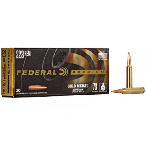 FED GOLD MDL 223REM 73GR BERGER 20