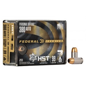 FED PRM HST 380ACP 99GR JHP 20/200