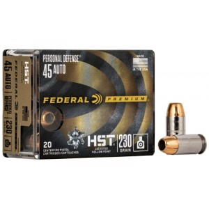 FED PRM HST 45ACP 230GR JHP 20/200