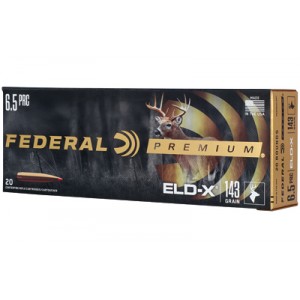 FED PREM 6.5PRC 143GR ELD-X 20/200