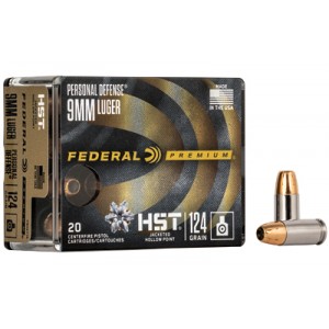 FED PRM HST 9MM 124GR JHP 20/200