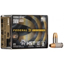 FED PRM HST 9MM 147GR JHP 20/200