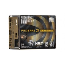 FED PRM PD 9MM HST 124GR JHP 20/200