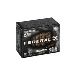 FED PUNCH 45ACP 230GR JHP 20/200