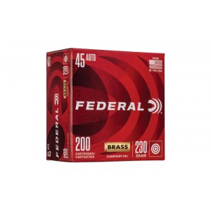 FED CHAMP 45ACP 230GR FMJ 200CT