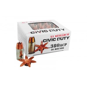 G2R CIVIC DUTY 380ACP 64GR 20/500