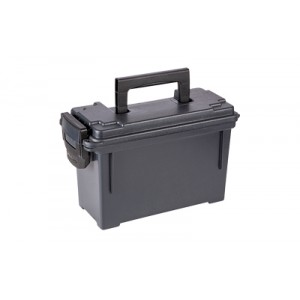 PLANO AMMO BOX NO GASKET BLK 6PK