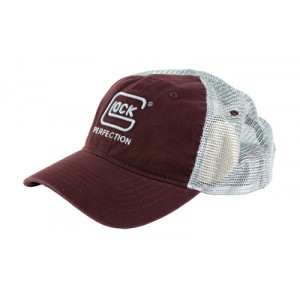 GLOCK MESH HAT SNAPBACK MAROON