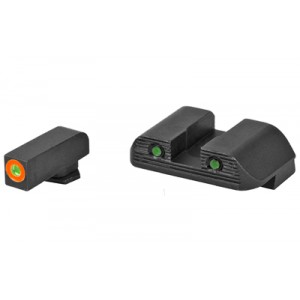 GLOCK OEM NIGHT SIGHT SET AMGLO .165