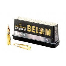 BELOM 7.62X39 BRASS 123GR FMJ 20/480