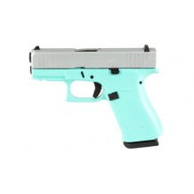 GLOCK 43X 9MM 10RD REB/SILVER FRRAIL