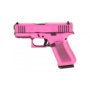 GLOCK 43X 9MM 10RD BUBBLE GUM BW