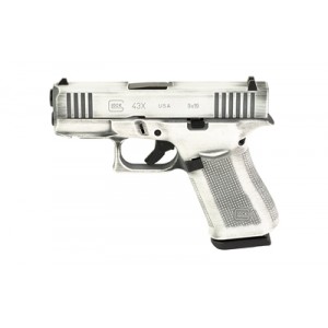 GLOCK 43X 9MM 10RD WHITE BW