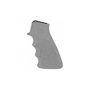 HOGUE GRIP AR15 W/FINGER GROVE GREY