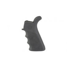 HOGUE GRIP AR15 BVRT FNGR GRV GREY