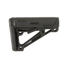 HOGUE AR15 STK COMMERCIAL RBR BLK