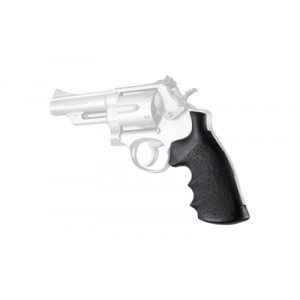 HOGUE MONOGRIP S&W SQ BUTT RBR BLK