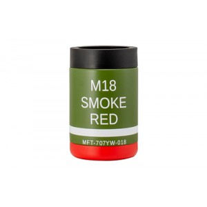 MFT M18 RED SMOKE CAN COOLER 12OZ