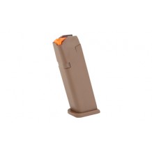 MAG GLOCK OEM 17/34 9MM 17RD FDE PKG