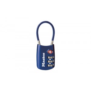 MASTERLOCK TSA PADLOCK COMBO BLUE