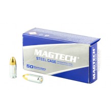 MAGTECH 9MM 115GR FMJ STEEL 50/1000