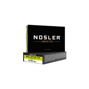 NOSLER 6.5 PRC 140GR BT 20/200