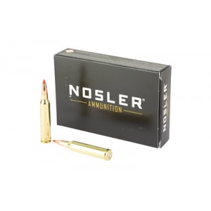 NOSLER 7MM REM MAG 160GR BT 20/200