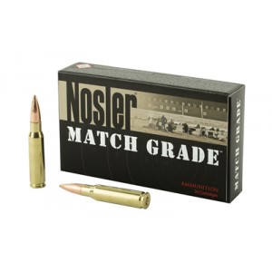 NOSLER 308WIN 168GR CC 20/200