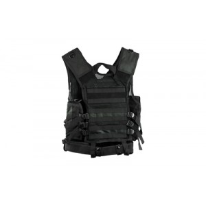 NCSTAR TACTICAL VEST MED-2XL BLK