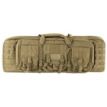 NCSTAR VISM DBL CARB CASE TAN 36